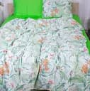 Комплект постельного белья MirSon Natural Flowers, сатин, 210х143 см