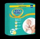 Підгузки Evy Baby 2 (3-6 кг), 80 шт.