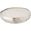 Свеча J-line ароматическая в металлической серебряной шкатулке аромат апельсин земляника гардения диаметр 31 см Бельгия (16140)