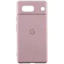 Чохол Lakshmi Silicone Cover Full Camera (AAA) with Logo для Google Pixel 7a Рожевий / Pink Sand