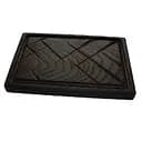 Дошка кухонна Mazhura прямокутна дуб чорний 30х20х2.5 см (mz508632)