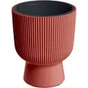  Кашпо для квітів Prosperplast Milly круглий на ніжці 300 мм мідний