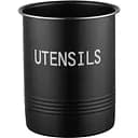 Подставка для кухонных принадлежностей Ardesto Midori 12х15.5 см черная (AR0915B)