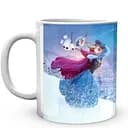 Кружка GeekLand Frozen Холодное Сердце Анна Кристофф Олаф FZ.002.17 330 мл белая