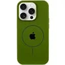 Чохол Epik Silicone Case Full Protective AA with MagSafe для Apple iPhone 16 Pro Max 6.9 Зелений/Dark Olive