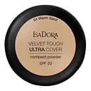 Компактная пудра для лица IsaDora Velvet Touch Ultra Cover SPF 20, тон 64 (Warm Sand), вес 7,5 г (551393)