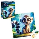 Пазлы De.tail Лемур в джунглях, 64 детали, DT1234-14
