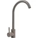 Смеситель кухонный Platinum 56 B NESP (3008 А) поворотный однорычажный из нержавеющей стали дюна (000041051)