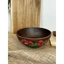 Миска керамічна (глиняна) Мак 1 л 