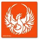 Трафарет для био-папы Феникс dx013-24*24см, размер 24 х 24см