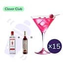 Коктейль Clover Club (набір інгредієнтів) х15 на основі Beefeater