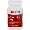 L-теанин Protocol for Life Balance L-Theanine 200 мг 60 капсул
