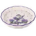 Блюдо для запікання Lefard Лавандові історії 24.5x3.5 см, бежеве з фіолетовим (940-283)