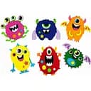 Аппликация Аплі Краплі Сделай сам Монстрики (3D-07)