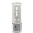 USB Flash Drive Hi-Rali Rocket 16 GB сталевий (ЦУ-00023834)
