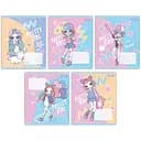 Зошити учнівські 12 аркушів лінія 1B Pretty girl, 25 шт. в упаковці