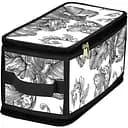 Кошик Idea Home Anthracite Flowers DB-23 з кришкою 30x15x15 см (DB-23 прям. з/кр з/блиск Anthracite Flowers)