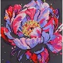 Набор-меди для вышивки бисером "Цветить время" AMB-104 на натуральном полотне