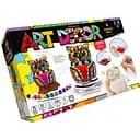Набір креативної творчості Danko Toys Art Decor ARTD-01 укр, розфарбуй фігурку Сова