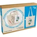 Набор для творчества экосумка-раскраска "Цветы в волосах" N0003621, 38х42 см