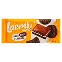 Шоколад молочний Roshen Lacmi Black White & Caramel з печивом 100 г (872109)