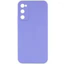 Чохол Silicone Cover Lakshmi Full Camera (AAA) для Samsung Galaxy S20 FE Бузковий / Dasheen