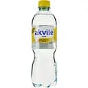 Вода минеральная Akvile слабогазированная со вкусом лимона 0.5 л
