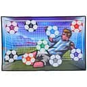 Футбольні ворота MR 1392, регульована ширина 96–148 см, м’яч 19 см та кріплення на гачках