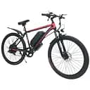 Електровелосипед Ortega 26 дюймів 800W 18Ah задній привід червоний