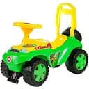 Каталка для дітей Orion Oriosha 198, зелений колір, пластик, з зручною ручкою для батьків