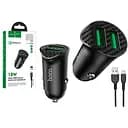 Зарядний пристрій Hoco Z39 Micro QC3.0 2 x USB/18W