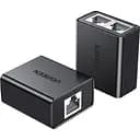 Мережевий спліттер розгалужувач RJ45 Ugreen CM210 Black 2 шт. (50923)