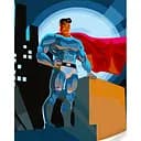 Набір для розпису по номерах Відвага!, Strateg, 30x40 см, SS6688