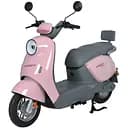 Електроскутер Profi MES 10293 MODA 1000W функція NFC USB LED шкіряне сидіння рожевий