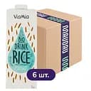 Упаковка органічного рисового напою Via Mia з кокосом 6 л (1 л x 6 шт.)