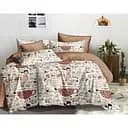 Комплект постільної білизни Ecotton Комфорт 931 А/В, бязь, євростандарт (23200)