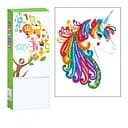 Детский набор для творчества Алмазная мозаика "Единорог" ST001