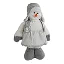 Новорічна декоративна іграшка  C 67876-2 з телескопічними ніжками, сніговик