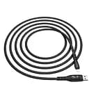 Кабель Hoco Lightning Sentinel Timeing Display S6, 1.2 м чорний