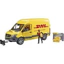 Игровой набор Bruder Автомобиль MB Sprinter курьер DHL с фигуркой 1:16 (02671)