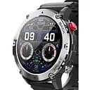 Смарт-часы Lemfo C22 силиконовый ремешок silver silver (16356)