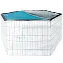 Вольєр для гризунів Croci з 2 сітками 6 секцій 56х57 см