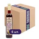 Упаковка сиропу Hollinger з чорною смородиною та лимоном органічний 3 л (500 мл х 6 шт.)