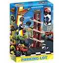 Трек 111-94 з підсвіткою, звуками та музикою, 2 машинки, озвучення англійською мовою, у коробці