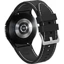 Ремінець для Samsung Galaxy Watch 5 40mm - чорно-білий ширина кріплення 20мм силікон Watchbands RLine (W43-9WB53792610)