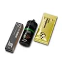 Набір компонентів для самозамісу сольової заправки CHASER Black Ultra 30 мл FLIRT Апельсин Гуава Полуниця, 0-50 мг (18029)