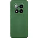 Чехол Getman TPU Liquid Silk Full Camera для Xiaomi Redmi Note 14 Pro 4G Зеленый/Dark green