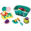 Ігровий набір Beiens Кошик з овочами та фруктами на липучках 30 шт. (BC9902)