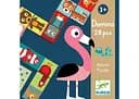 Настільна гра Djeco Дитяче доміно. Склади тварину (Domino Animo puzzle, 28 pcs) (DJ08165)