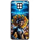 TPU+PC чохол Prisma Ladies для Xiaomi Redmi Note 9s / Note 9 Pro / Note 9 Pro Max Cyberpunk